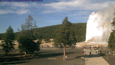 yellowstone national park webcam|yellowstone live webcam old faithful.